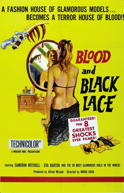 Blood and Black Lace 1964 poster