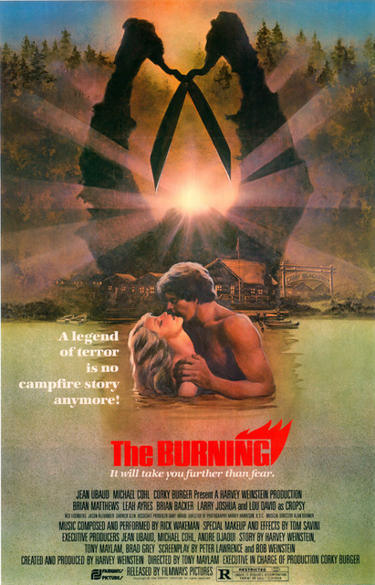 Burning poster