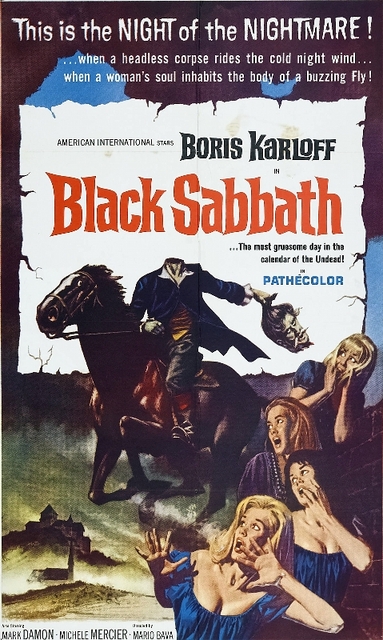 Black Sabbath poster (AIP)