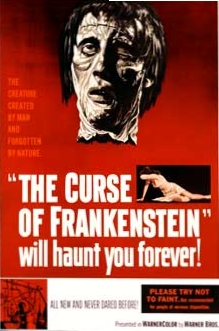 Curse of Frankenstein 1957