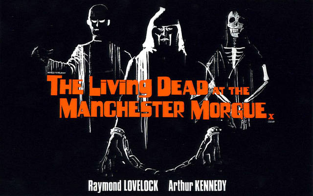 The Living Dead at Manchester Morgue poster