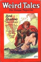 Red Shadows (Weird Tales cover)