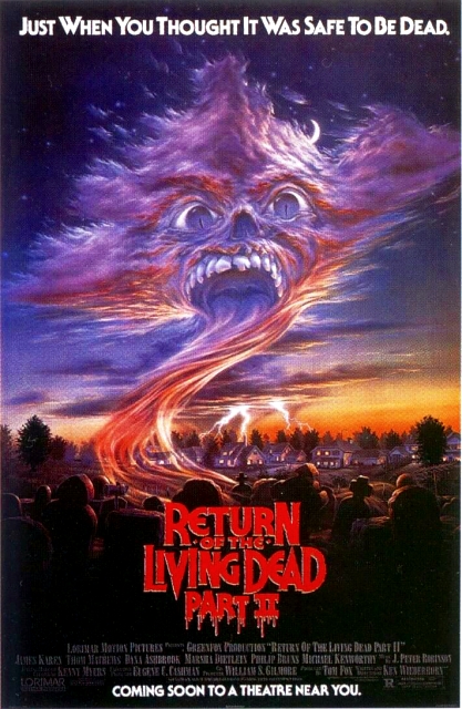 Return of the Living Dead Part 2 poster