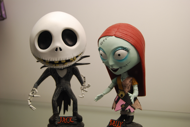 Jack Skellington and Sally Little Big Heads