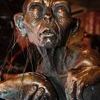 Bronze Gollum at the Weta Workshop Booth