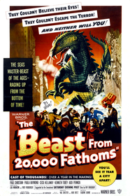 Beast from 20,000 Fathoms poster