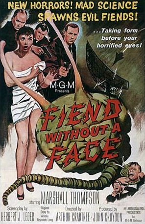 Fiend without a Face poster