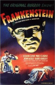 Frankenstein 1931 poster