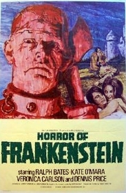 Horror of Frankenstein poster