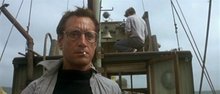 What's that about a bigger boat? Roy Scheider in Steven Spielberg's Jaws (1975).
