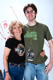 Editor-in-Creep Nate Yapp with Adrienne King #1