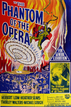 Phantom of the Opera 1962 poster