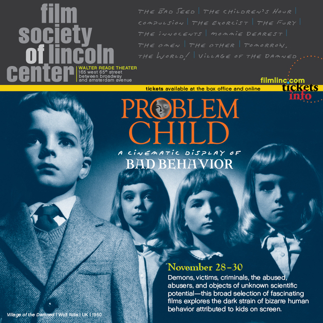 Problem Child - The Film Society of Lincoln Center | Classic-Horror.com